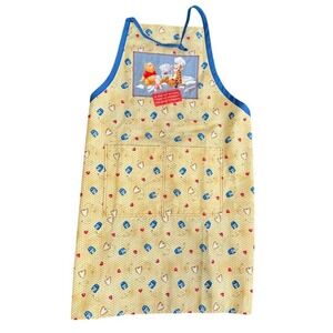 Disney Winnie the Pooh‎ Apron Unisex One Size Yellow Honeycomb Tigger Piglet USA